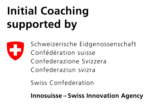 Initial coaching supported by Innosuisse - Swiss Innovation Agency